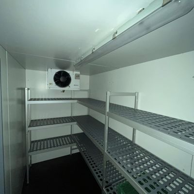 Cold Room Installed with shelving